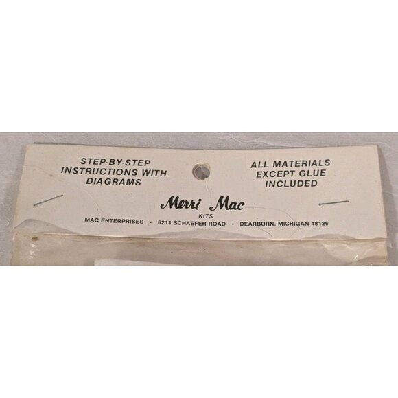 Merri Mac Christmas Kit Pom Poms Goozlefunch Animals Bunch Craft DIY Vtg #84-58 - Picture 4 of 11